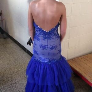 Angie and Allison prom dress. Worn once. Tag says size 8. Altered smaller.